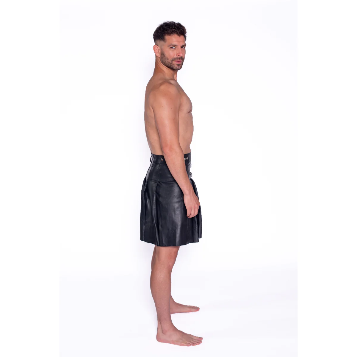 Prowler RED Leather Kilt Black - Image 4