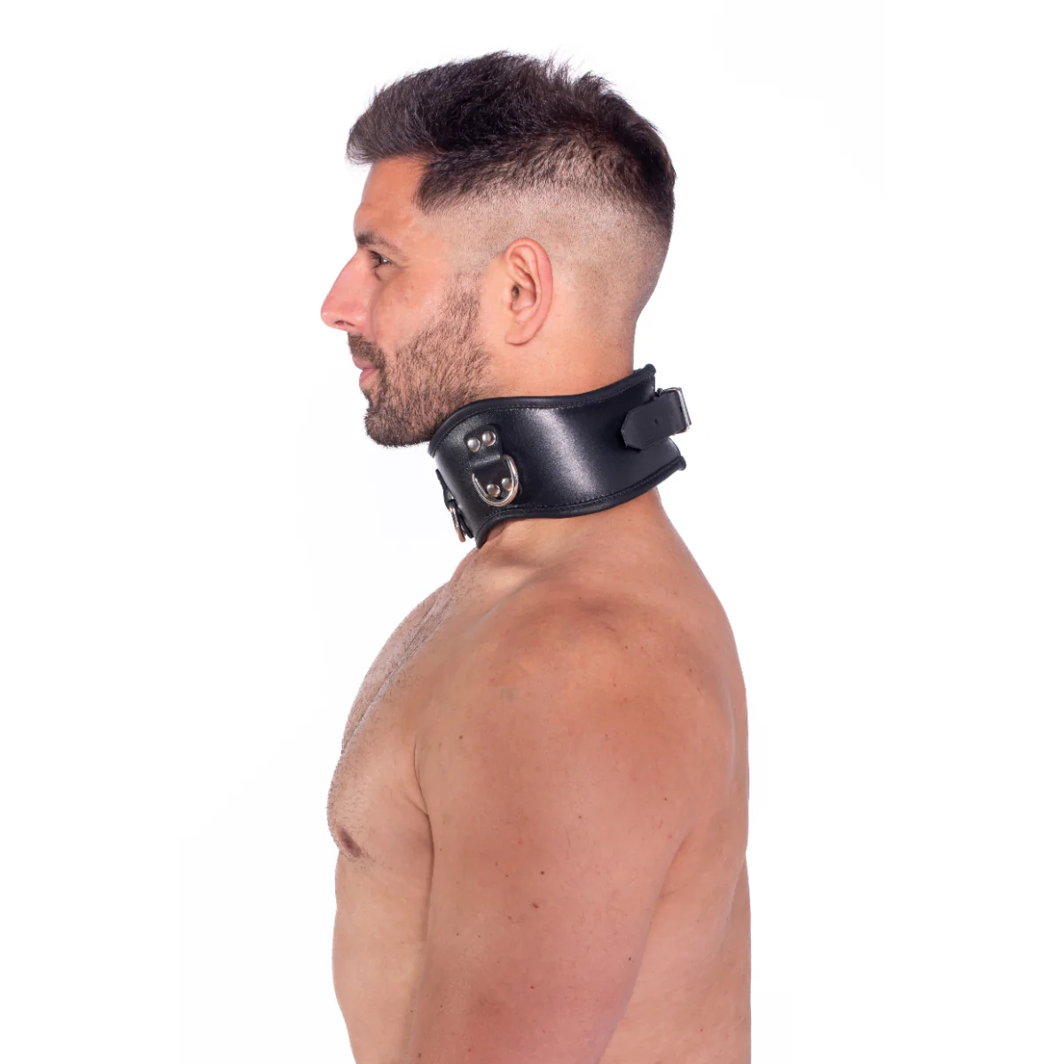Prowler RED Leather Posture Collar Black - Image 3