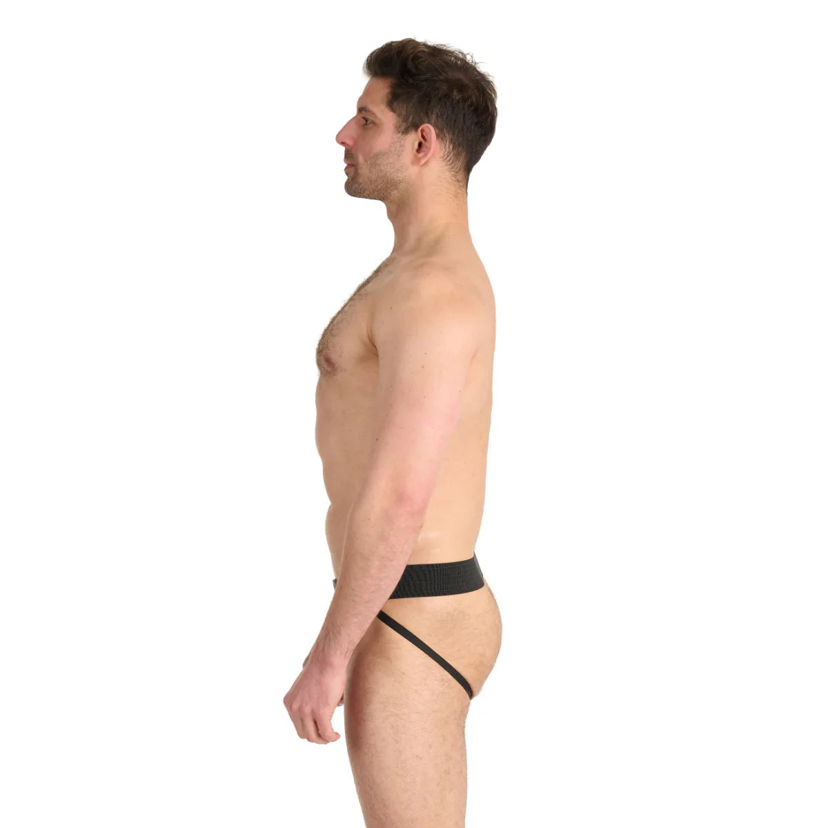 Prowler RED Leather Pouch Jock Strap Black - Image 3