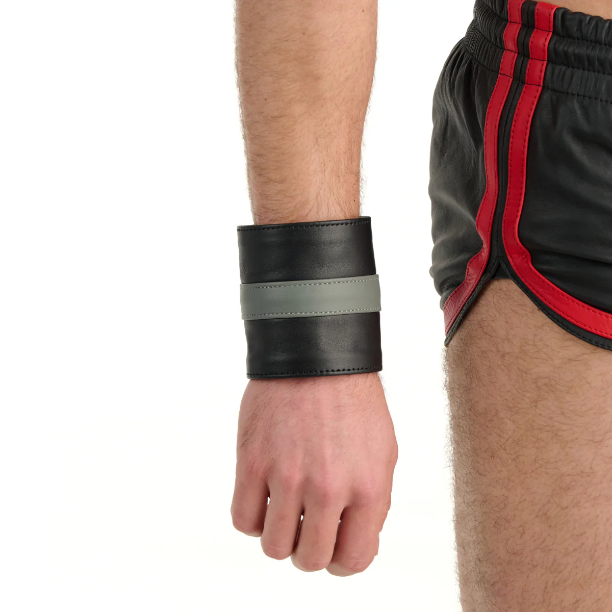 Prowler RED Leather Wrist Wallet Black Grey - Image 2