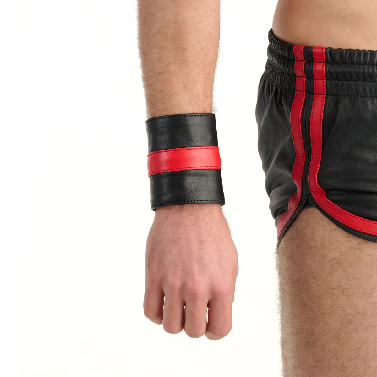 Prowler RED Leather Wrist Wallet Black Red - Image 2
