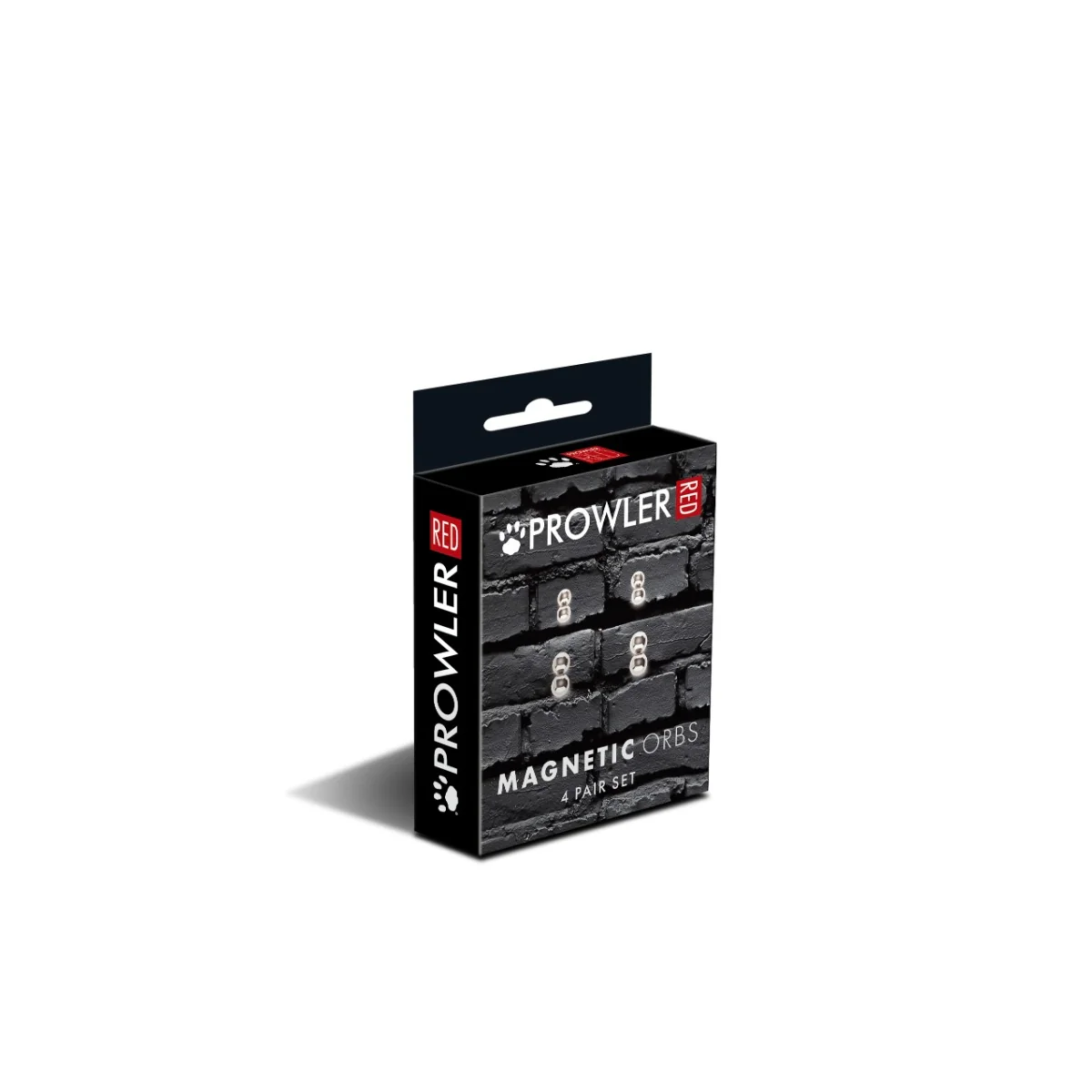 Prowler RED Magnetic Nipple Orbs 4 Piece Set Silver - Image 2