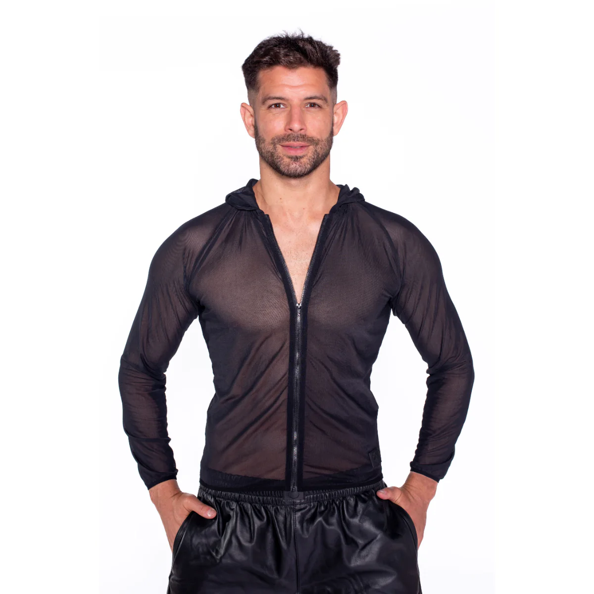 Prowler RED Mesh Hoodie Black