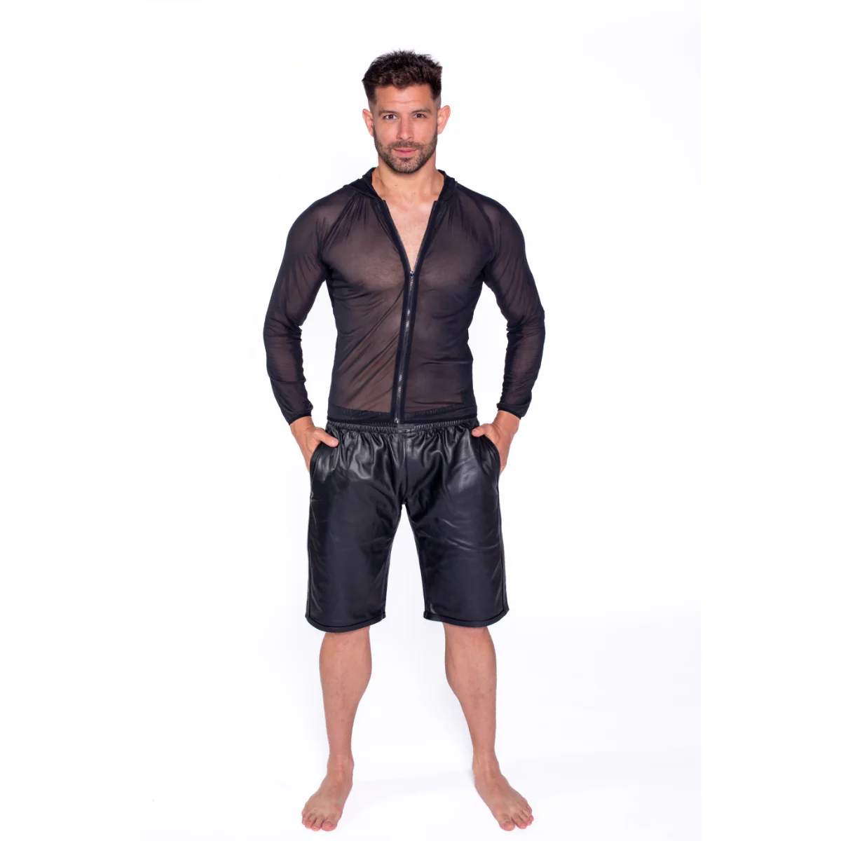 Prowler RED Mesh Hoodie Black - Image 6
