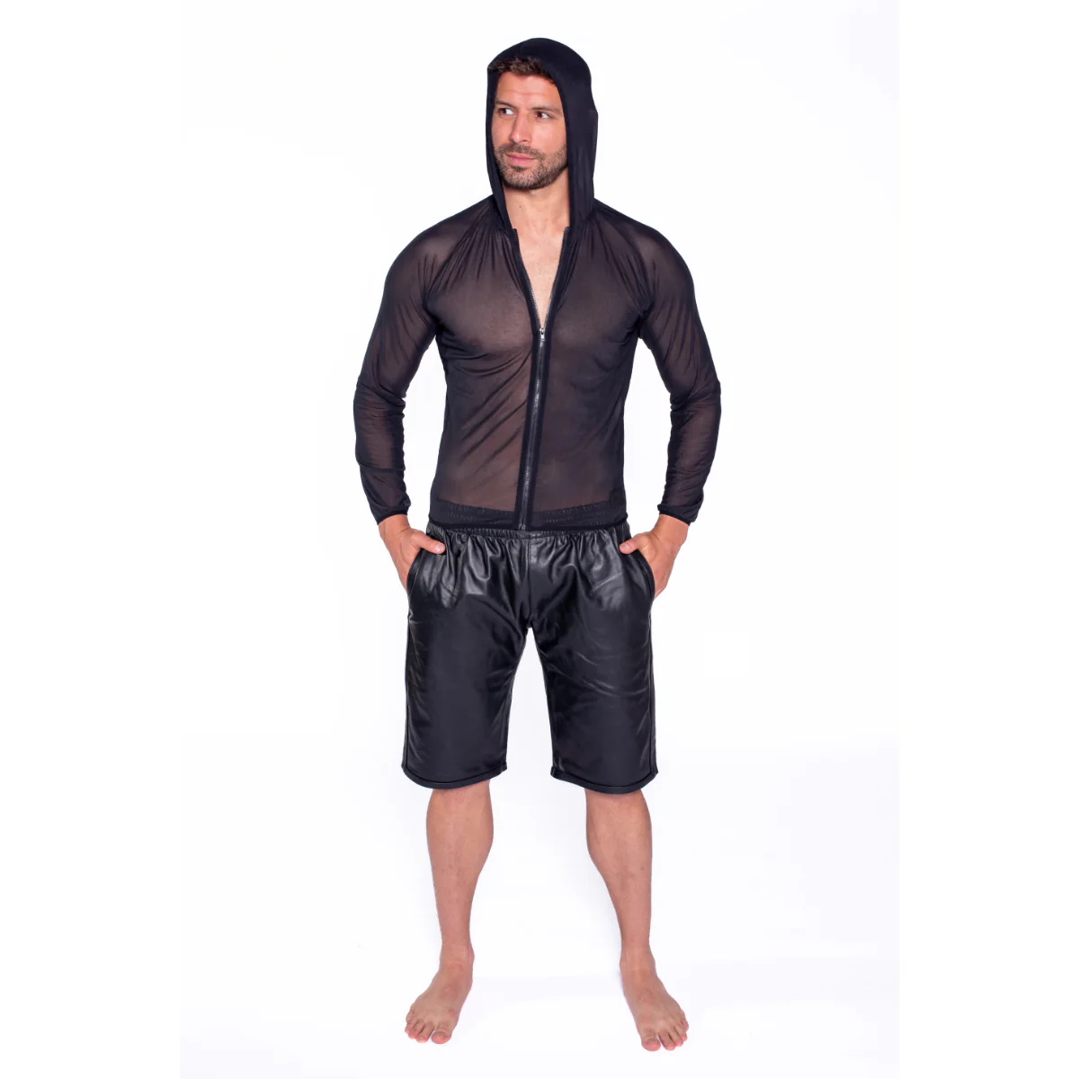Prowler RED Mesh Hoodie Black - Image 8