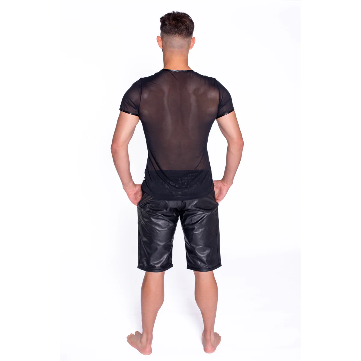 Prowler RED Mesh T-Shirt Black - Image 6