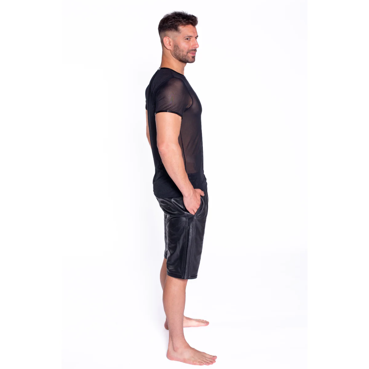 Prowler RED Mesh T-Shirt Black - Image 8
