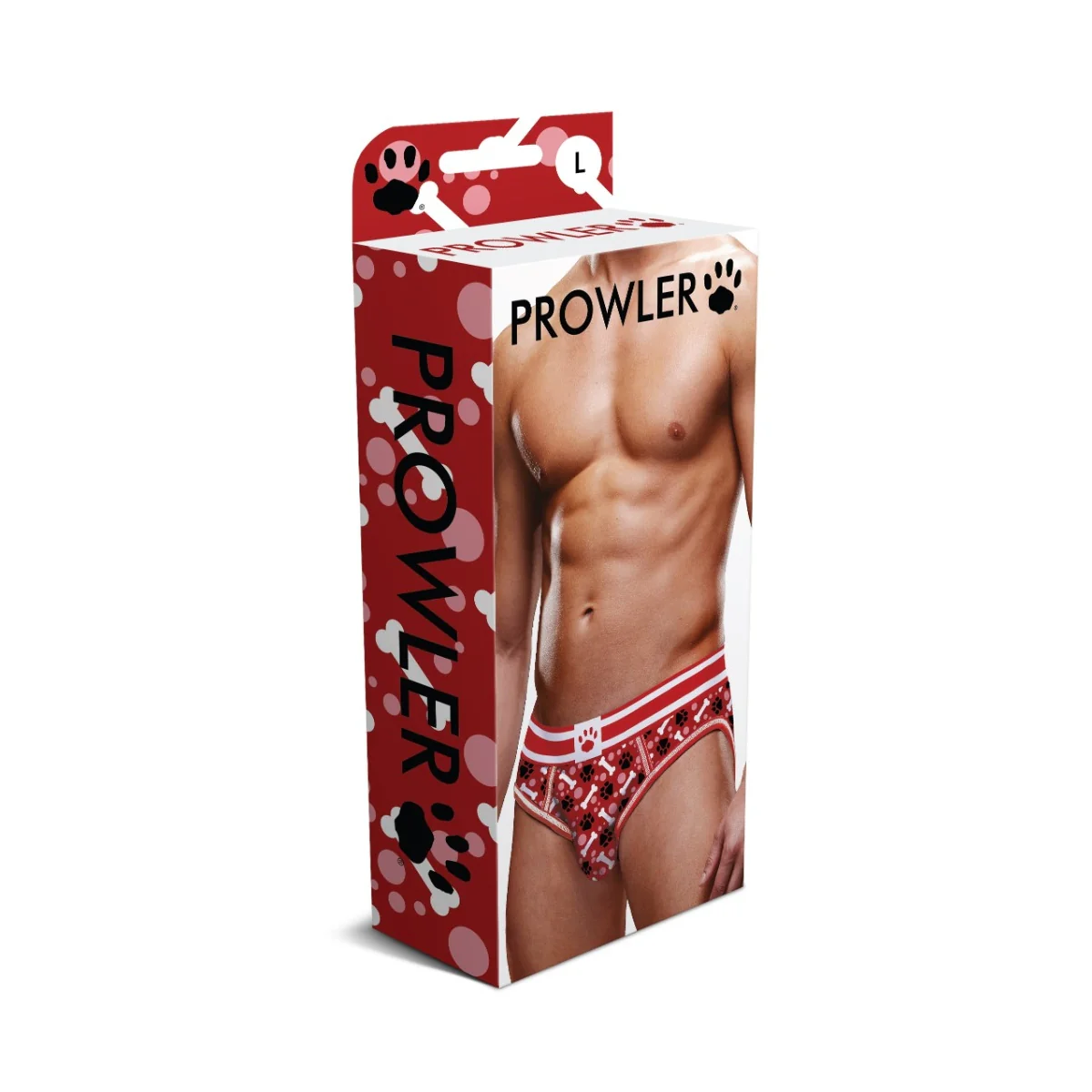 Prowler Red Paw Backless Brief Red White - Image 2