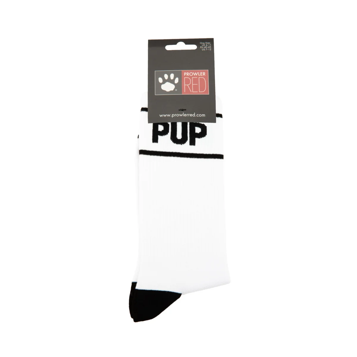 Prowler RED Pup Socks White Black - Image 2