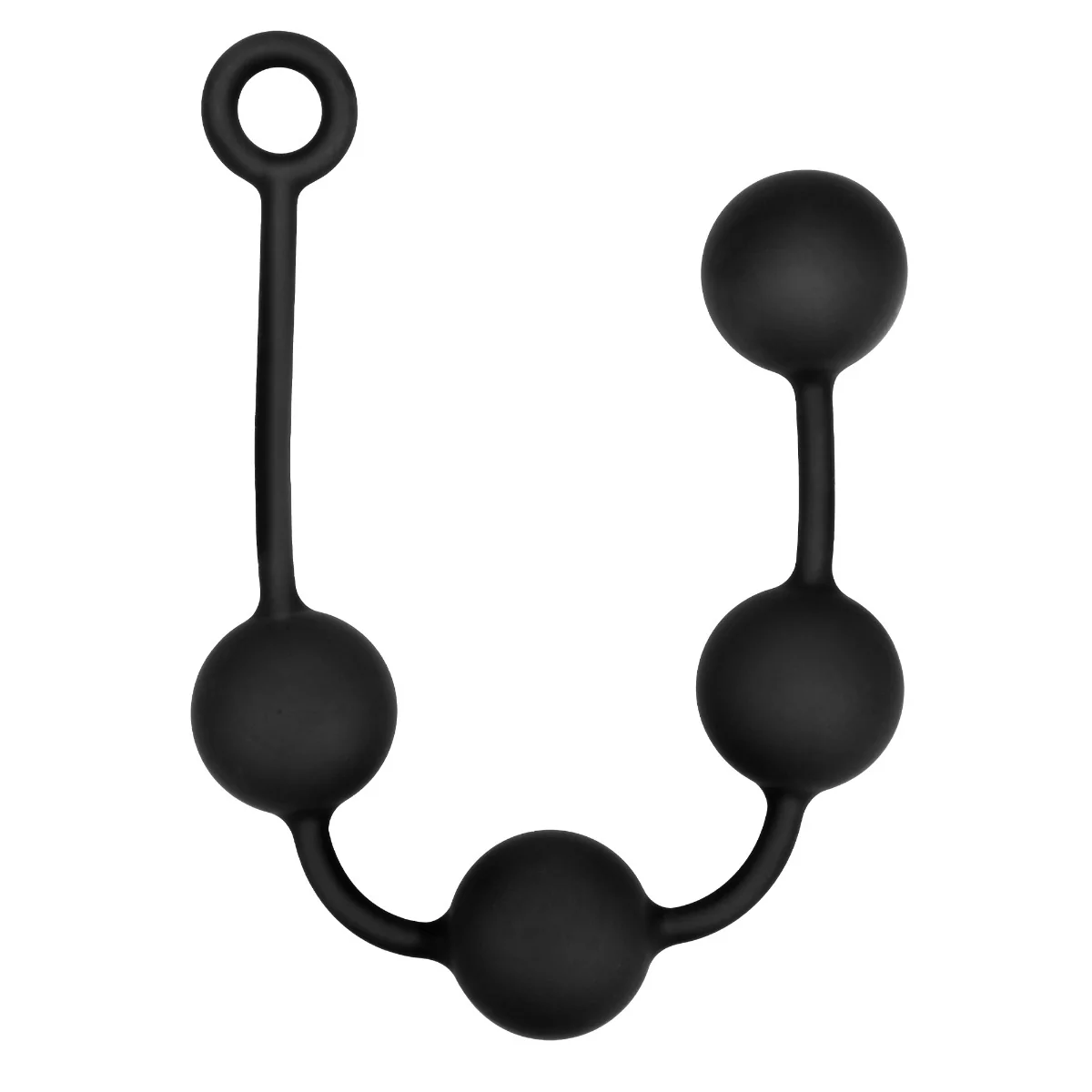 Prowler RED Silicone Anal Beads Black Large - Image 3