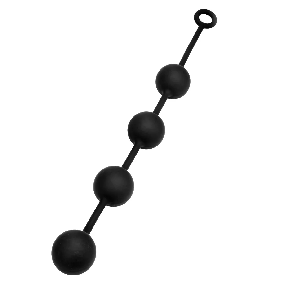 Prowler RED Silicone Anal Beads Black Large - Image 5
