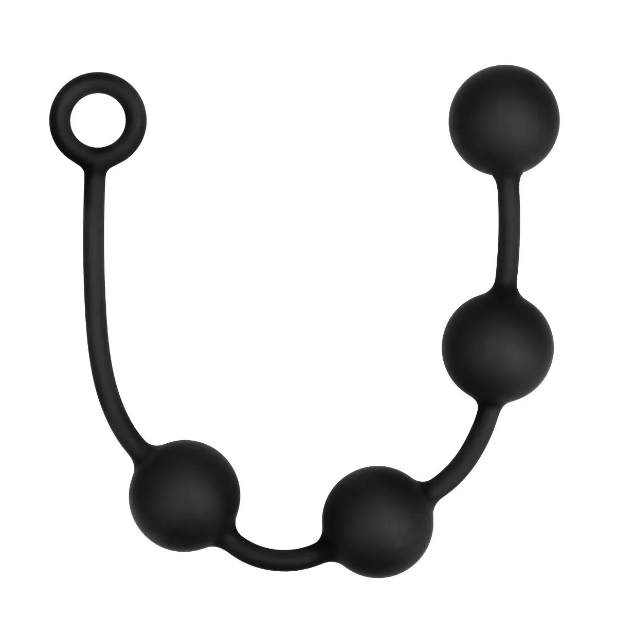Prowler RED Silicone Anal Beads Black Medium - Image 5
