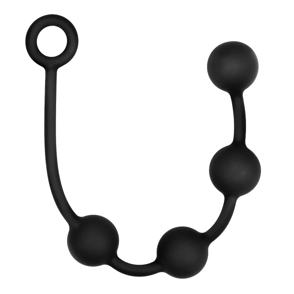 Prowler RED Silicone Anal Beads Black Small - Image 3