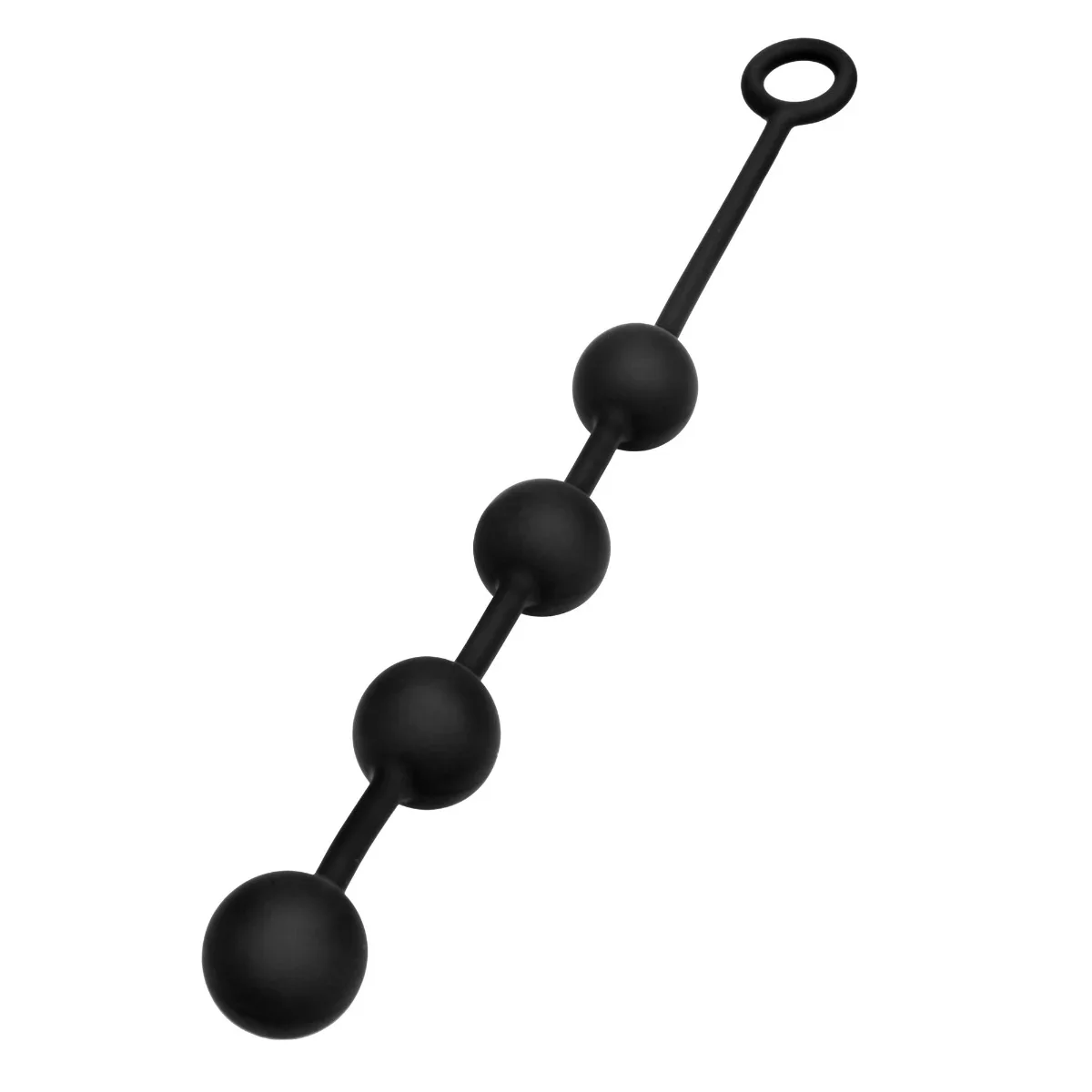 Prowler RED Silicone Anal Beads Black Small - Image 5