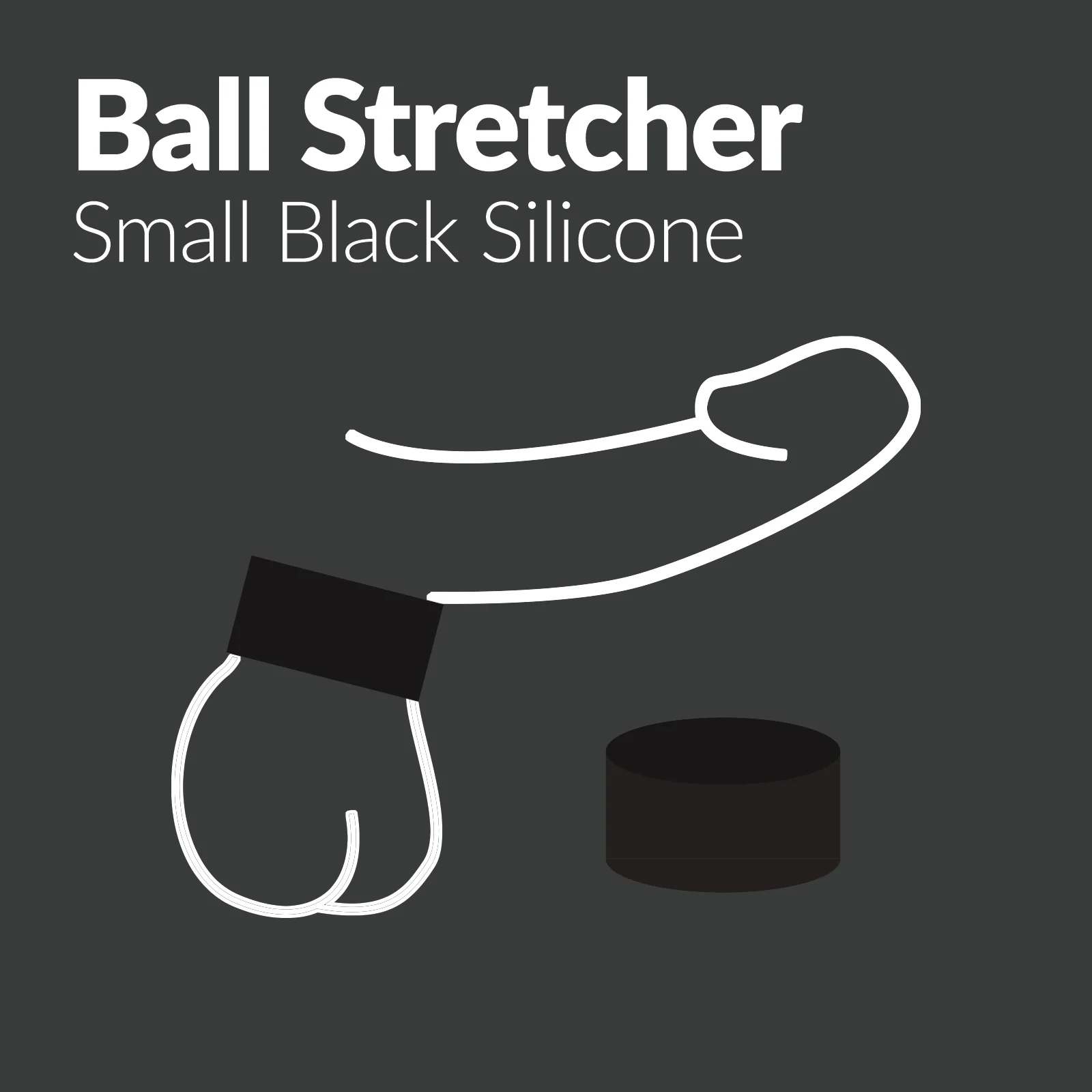 Prowler RED Silicone Ball Stretcher Black Small - Image 5