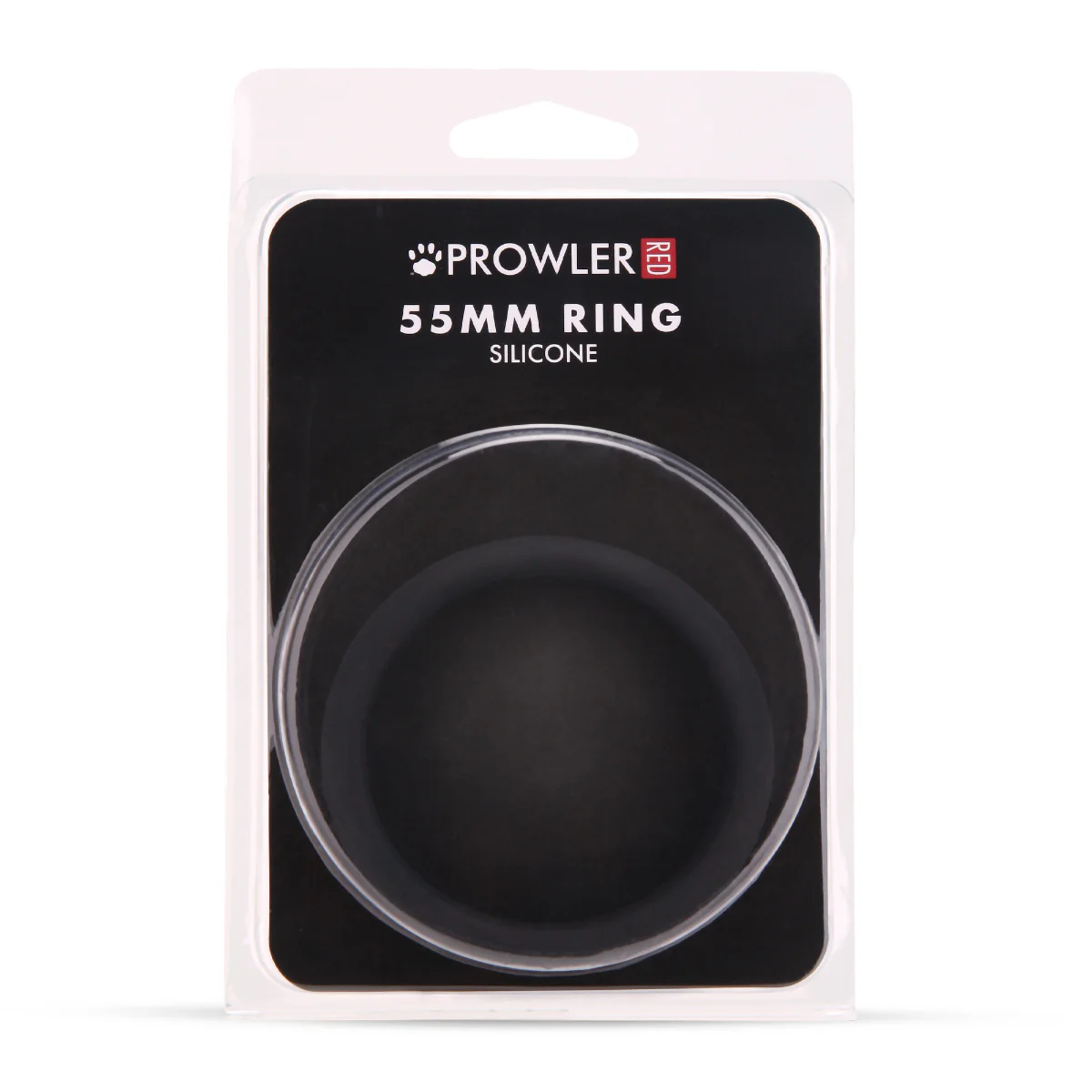 Prowler RED Silicone Cock Ring Black 55mm - Image 2