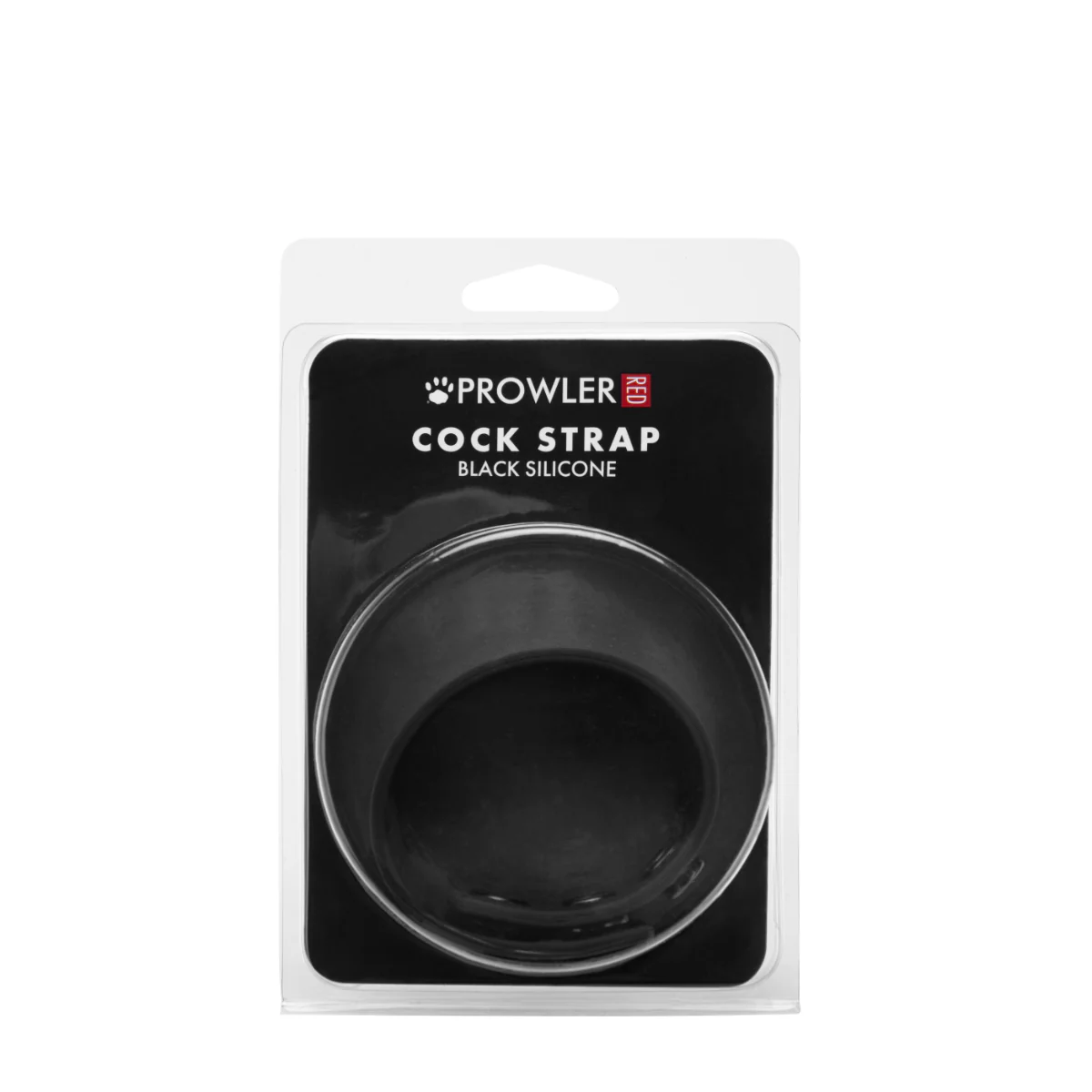 Prowler RED Silicone Cock Strap Black - Image 2