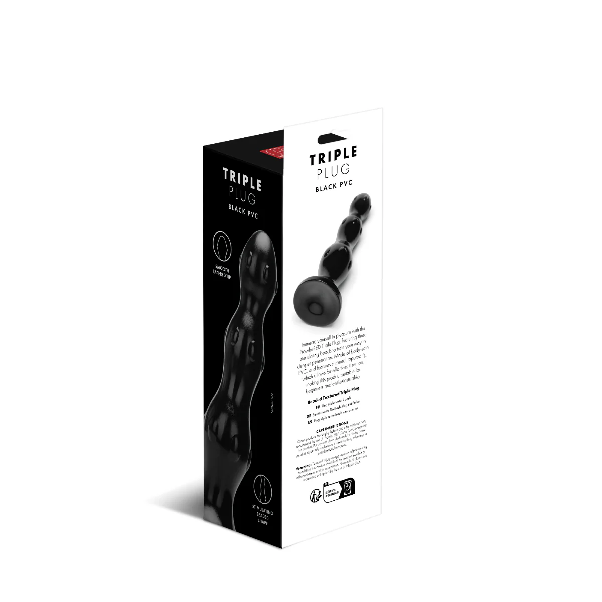 Prowler RED Triple Butt Plug Black - Image 4