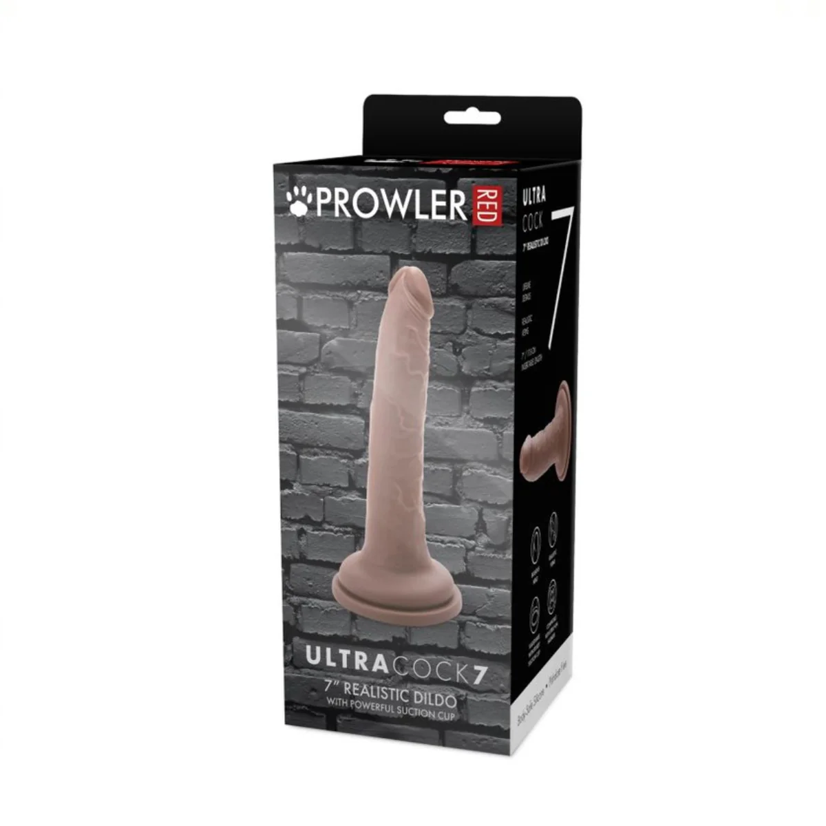 Prowler RED Ultra Cock Dildo Brown 7 Inch - Image 2