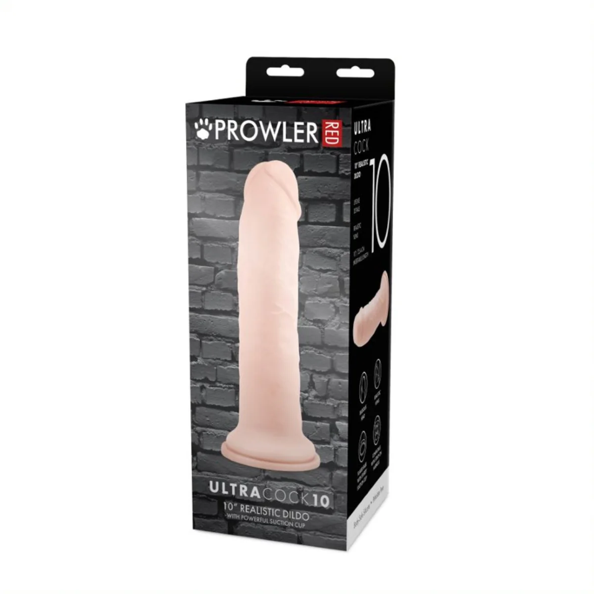 Prowler RED Ultra Cock Dildo Pink 10 Inch - Image 2