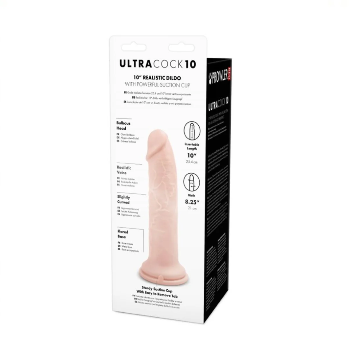 Prowler RED Ultra Cock Dildo Pink 10 Inch - Image 3