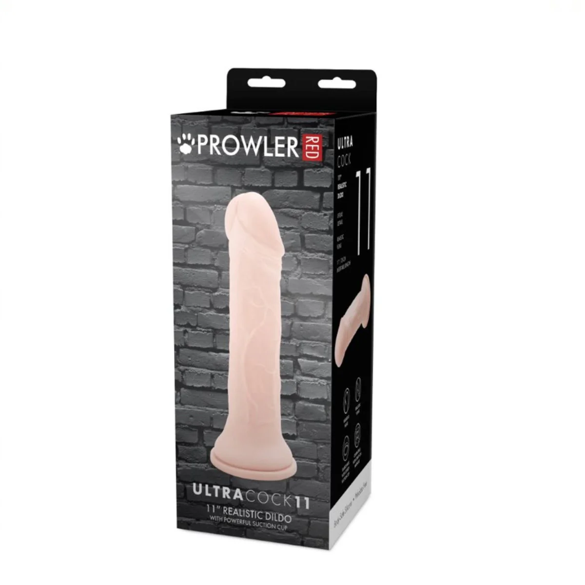 Prowler RED Ultra Cock Dildo Pink 11 Inch - Image 2
