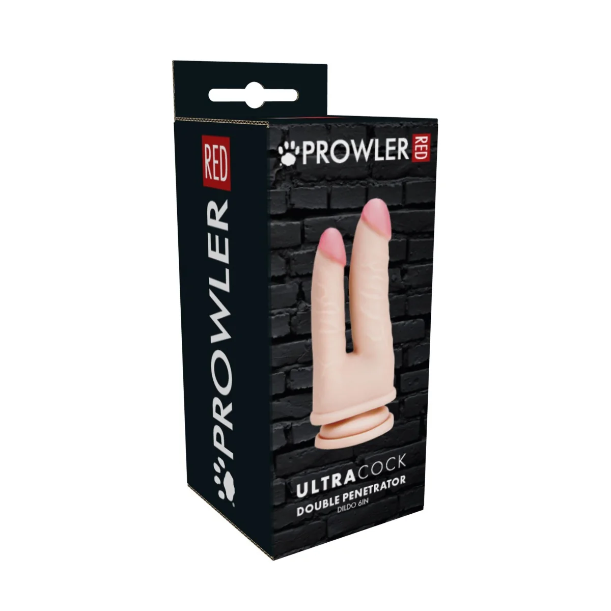 Prowler RED Ultra Cock Double Penetrator Dildo Pink 6 Inch - Image 2