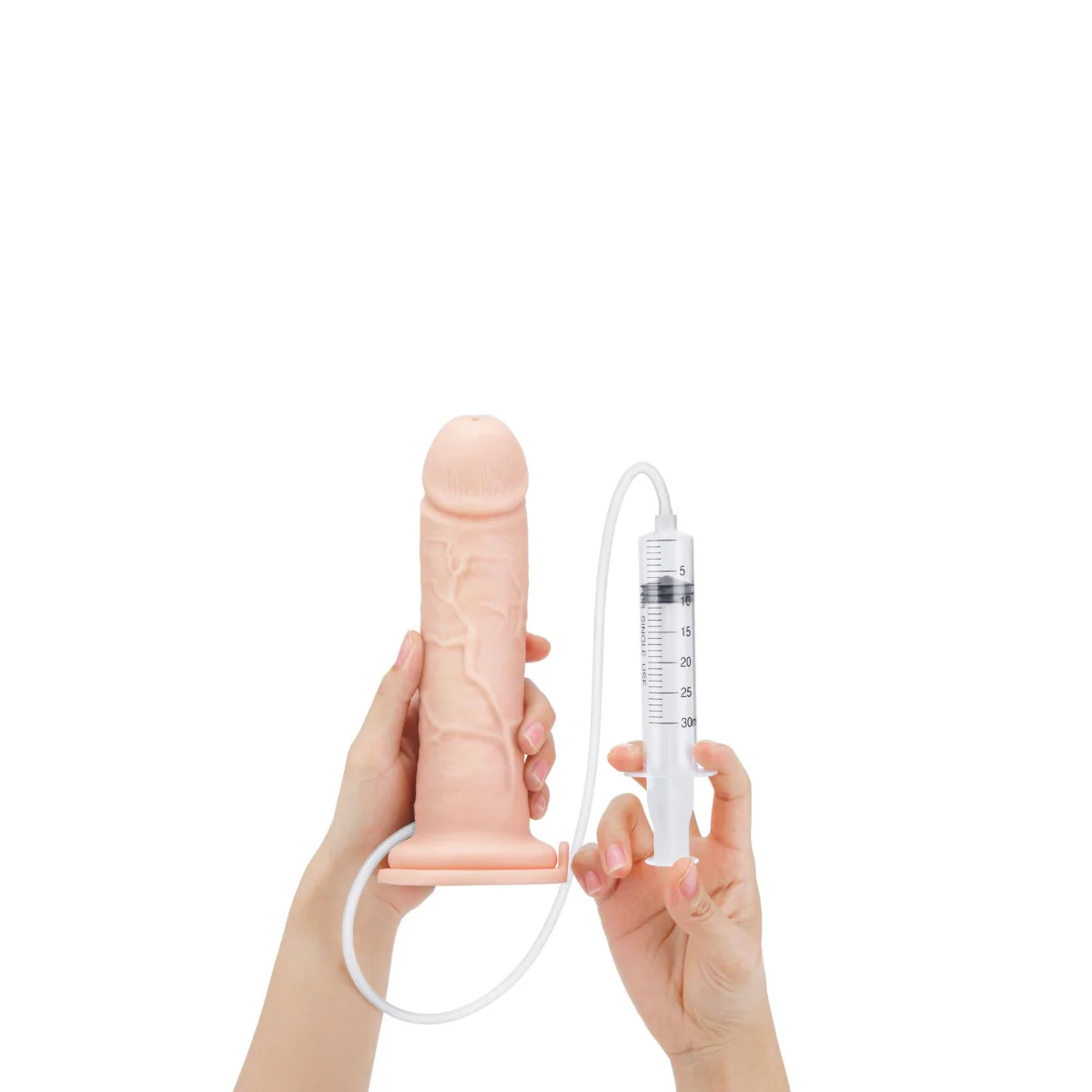 Prowler RED Ultra Cock Realistic Squirting Dildo Pink 8 Inch - Image 4