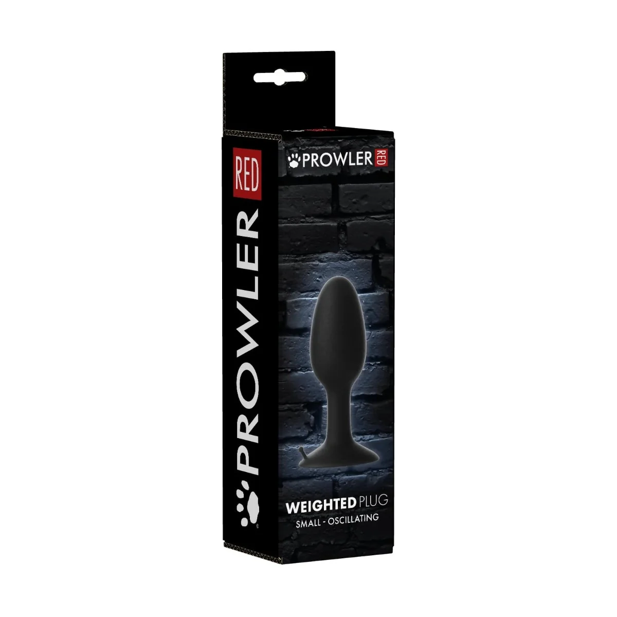 Prowler RED Weighted Butt Plug Black Small - Image 2