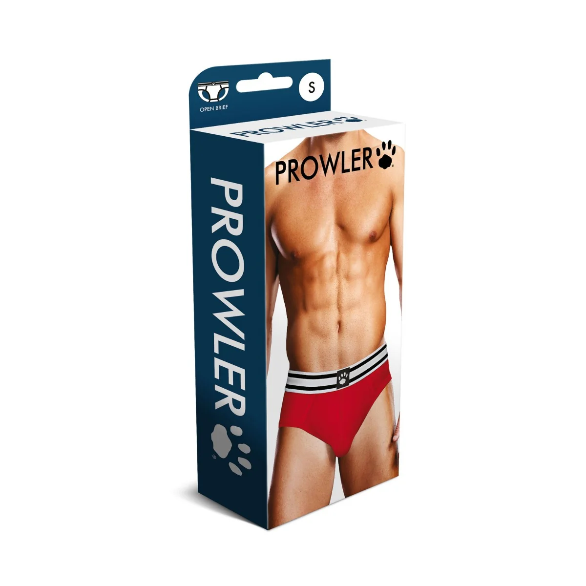 Prowler Red White Backless Brief Red White - Image 2