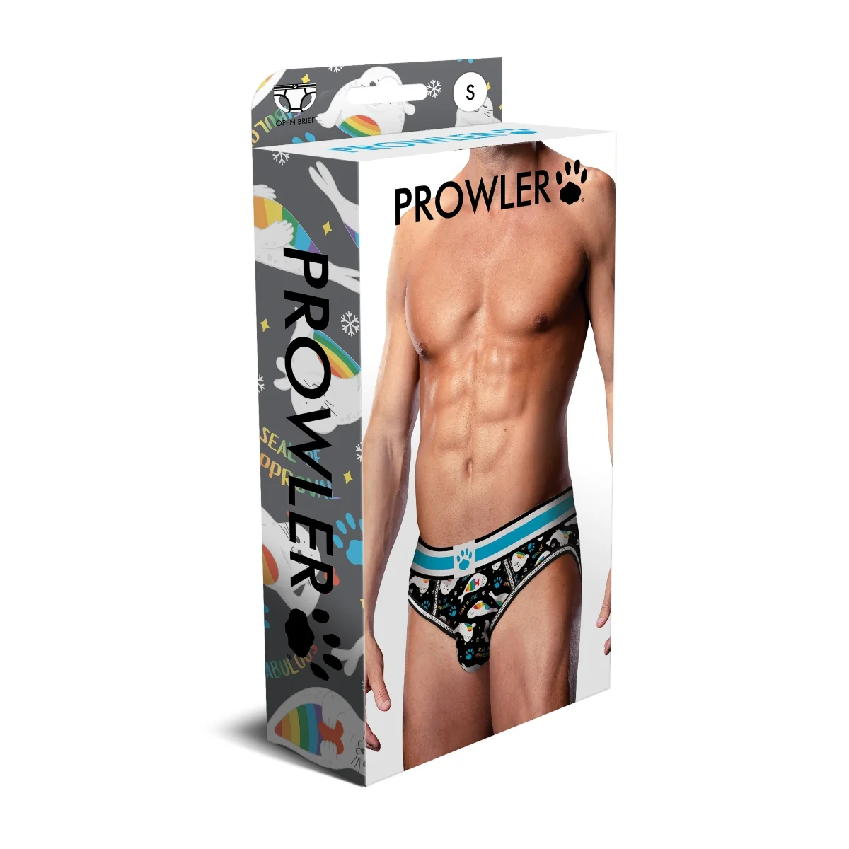 Prowler Seals Backless Brief Blue Black - Image 2