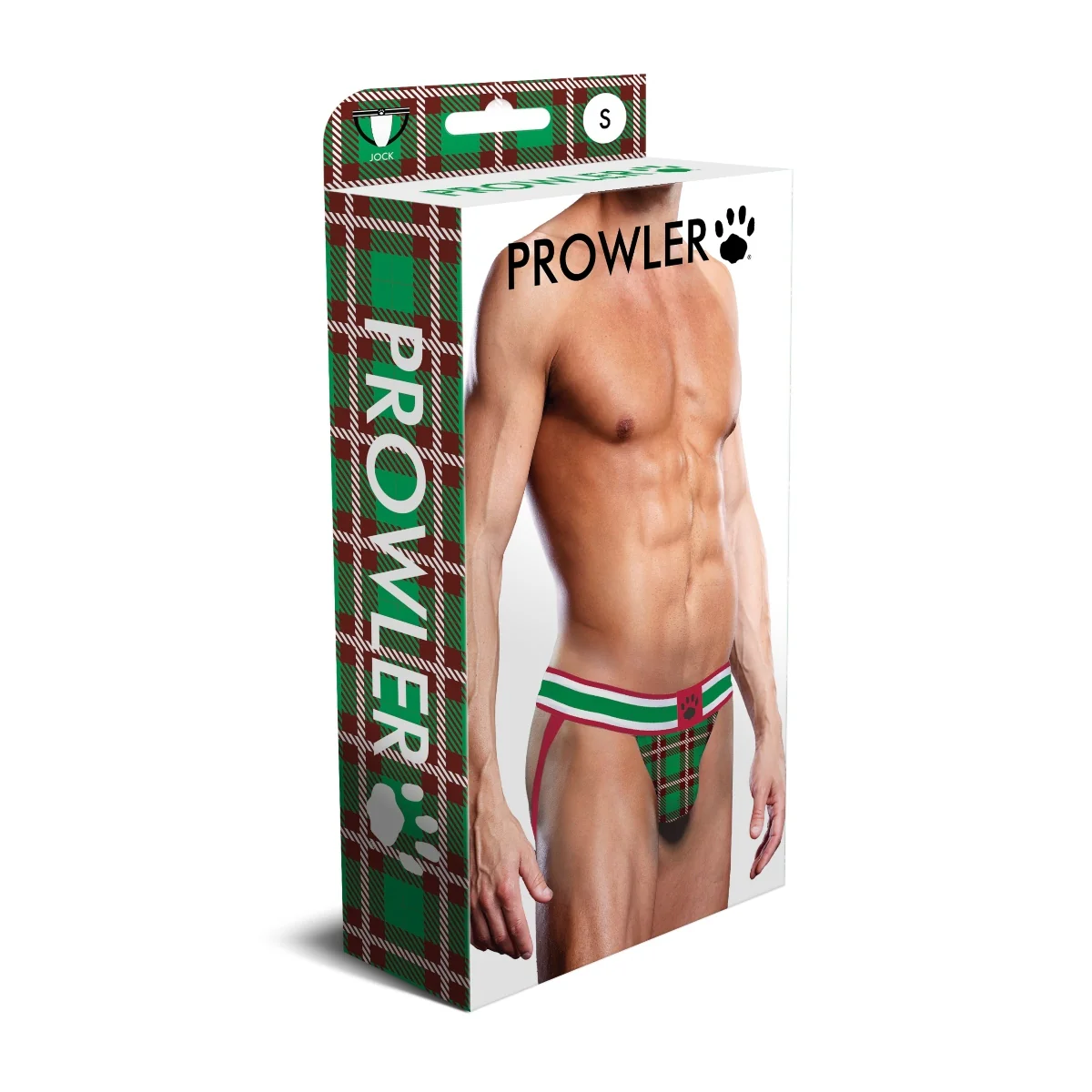 Prowler Tartan 2 Jock Strap Green Red - Image 2