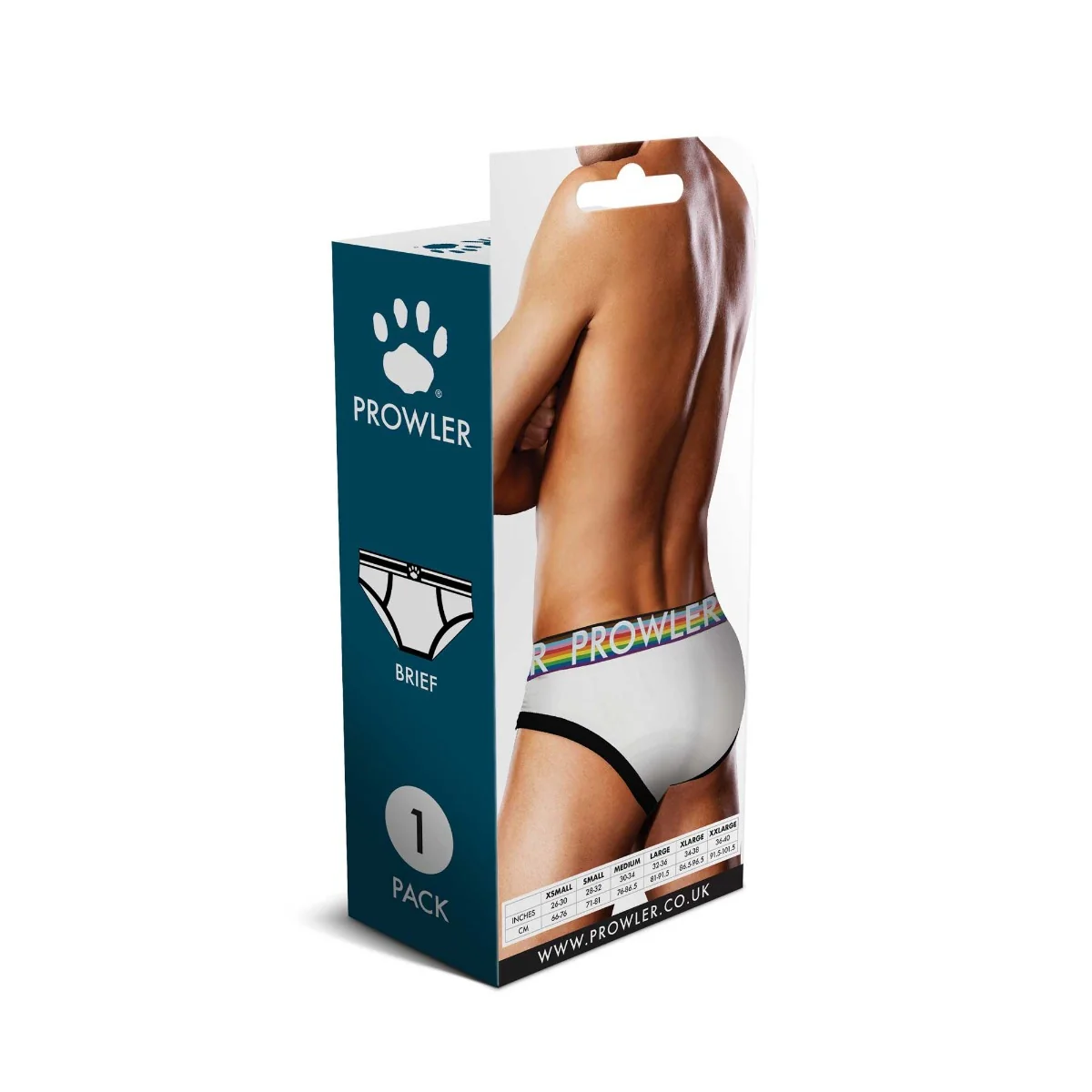 Prowler White Oversized Paw Brief White - Image 4