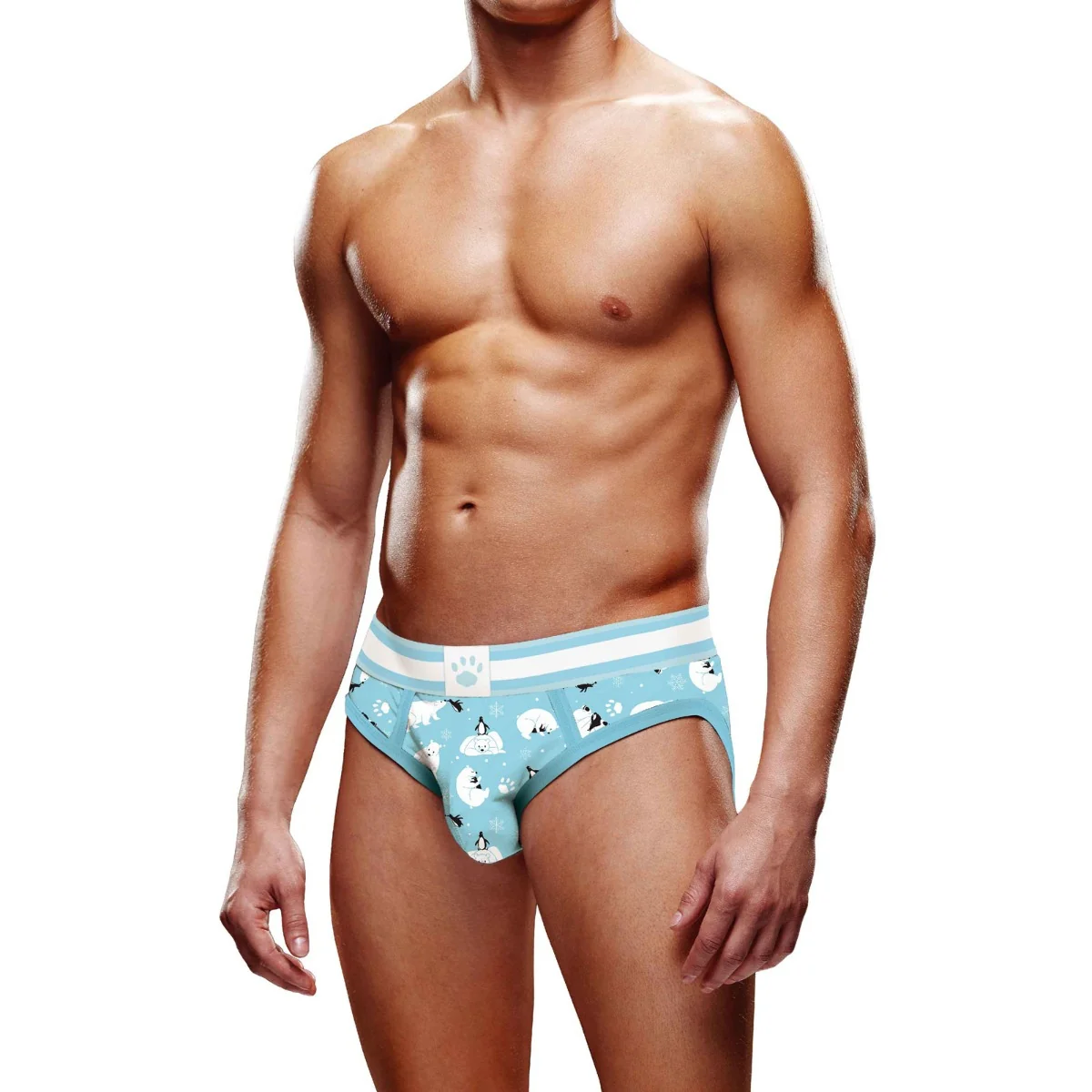 Prowler Winter Animals Brief Blue White