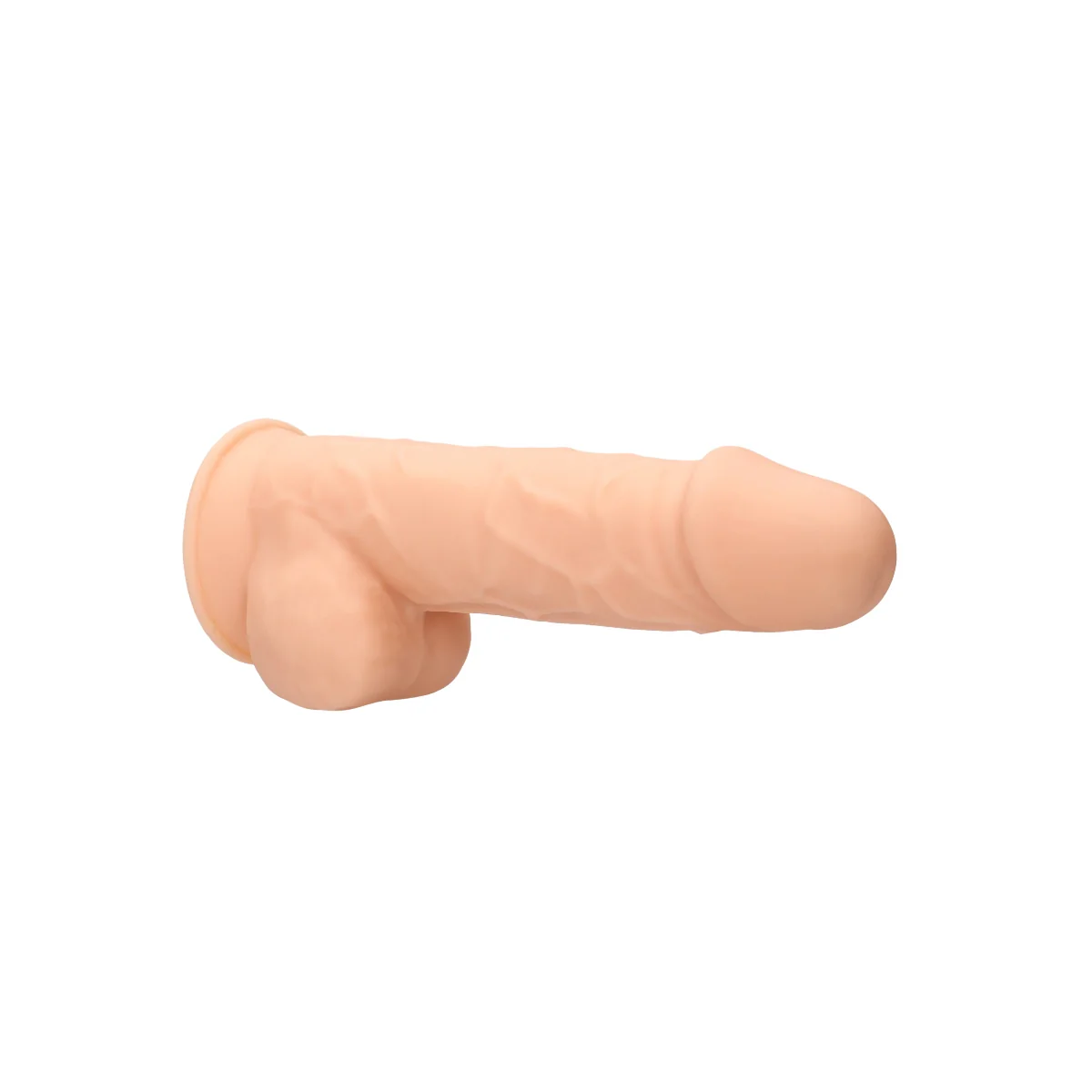 RealRock Ultra Dual Density Silicone Dildo Pink 8.5 Inch - Image 4