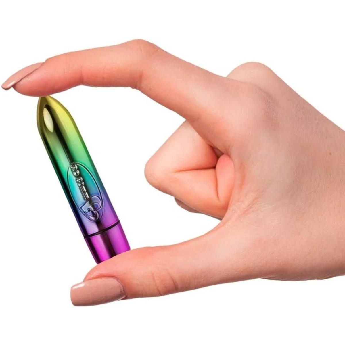 Rocks Off 7 Speed RO-80mm Bullet Vibrator Rainbow - Image 3