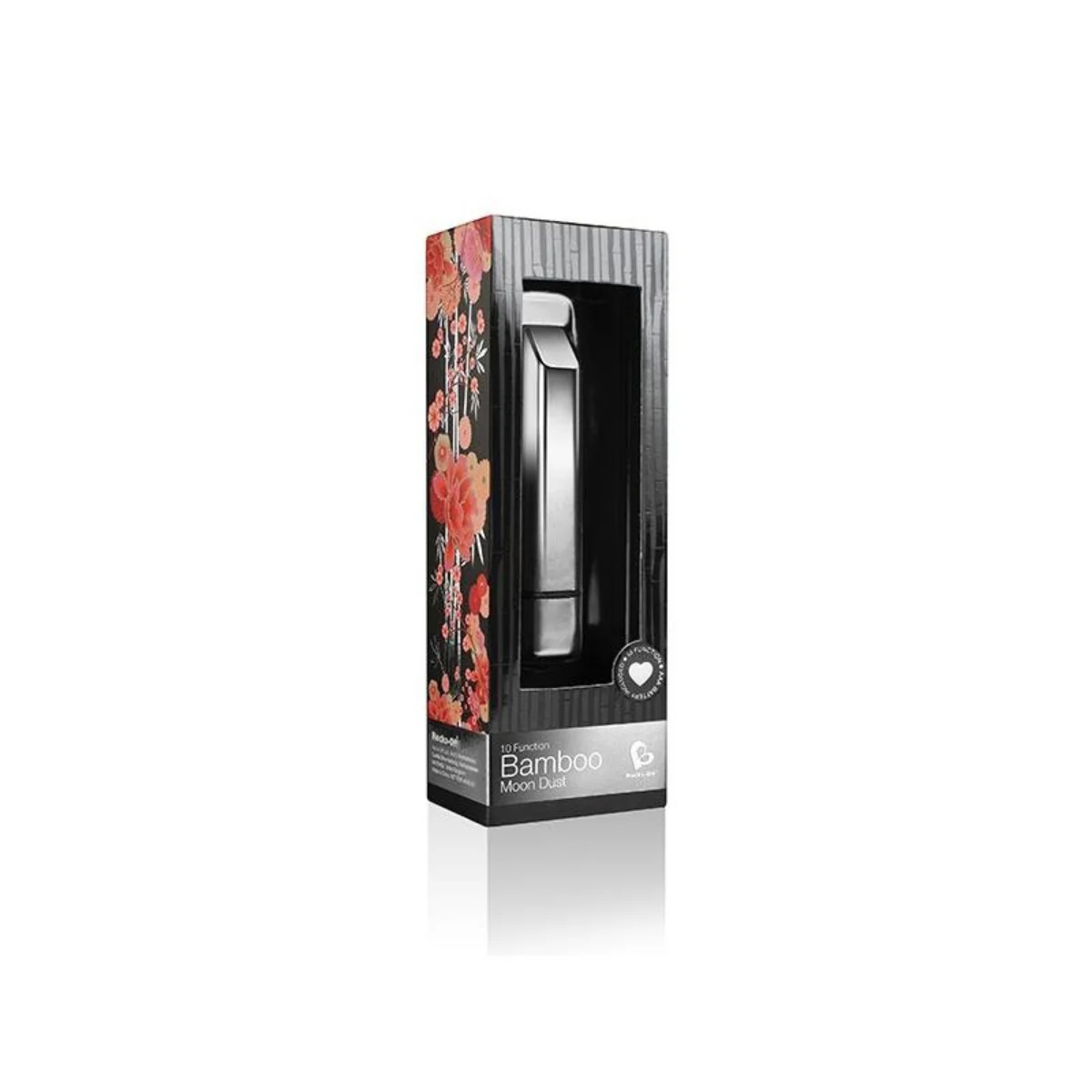 Rocks Off Bamboo 10 Speed Luxury Bullet Vibrator Moon Dust Silver - Image 2