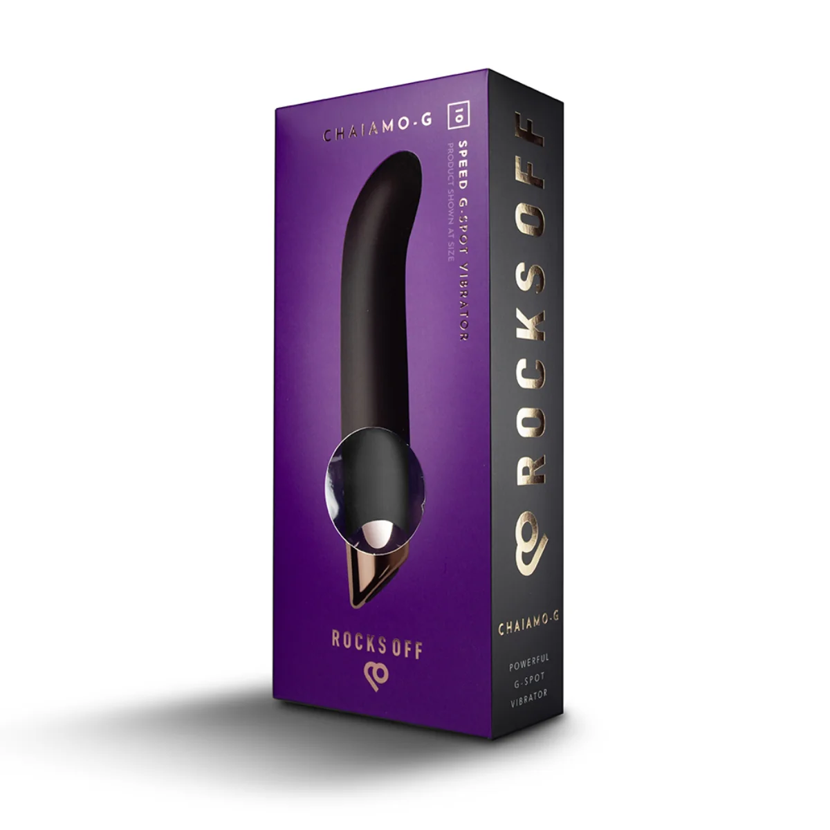 Rocks Off Chaiamo G 10 Speed G-Spot Vibrator Black - Image 2