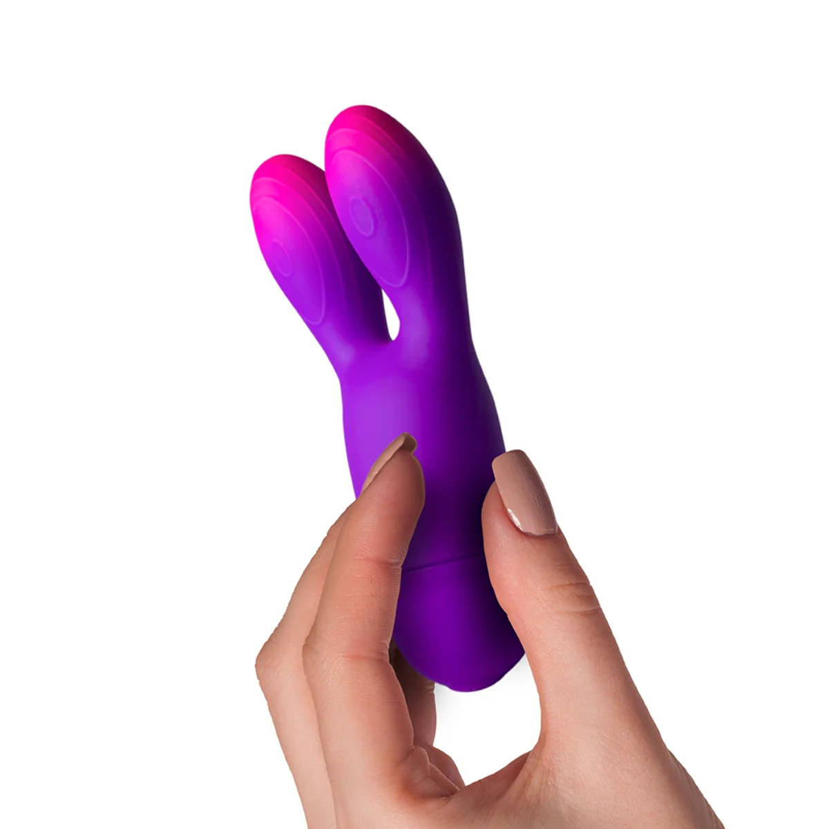 Rocks Off Glo-Girl Bunny Vibrator Purple Pink - Image 3