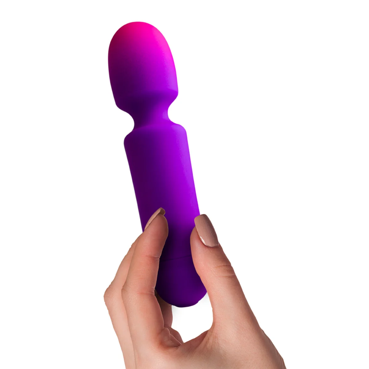 Rocks Off Glo-Girl Wand Vibrator Purple Pink - Image 3