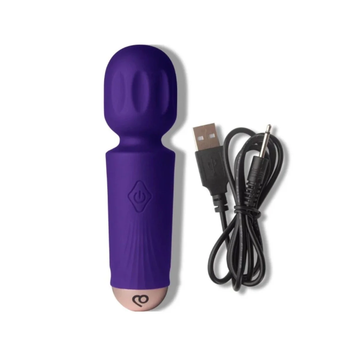 Rocks Off Rechargeable Mini Wand Vibrator Violet Dream - Image 4