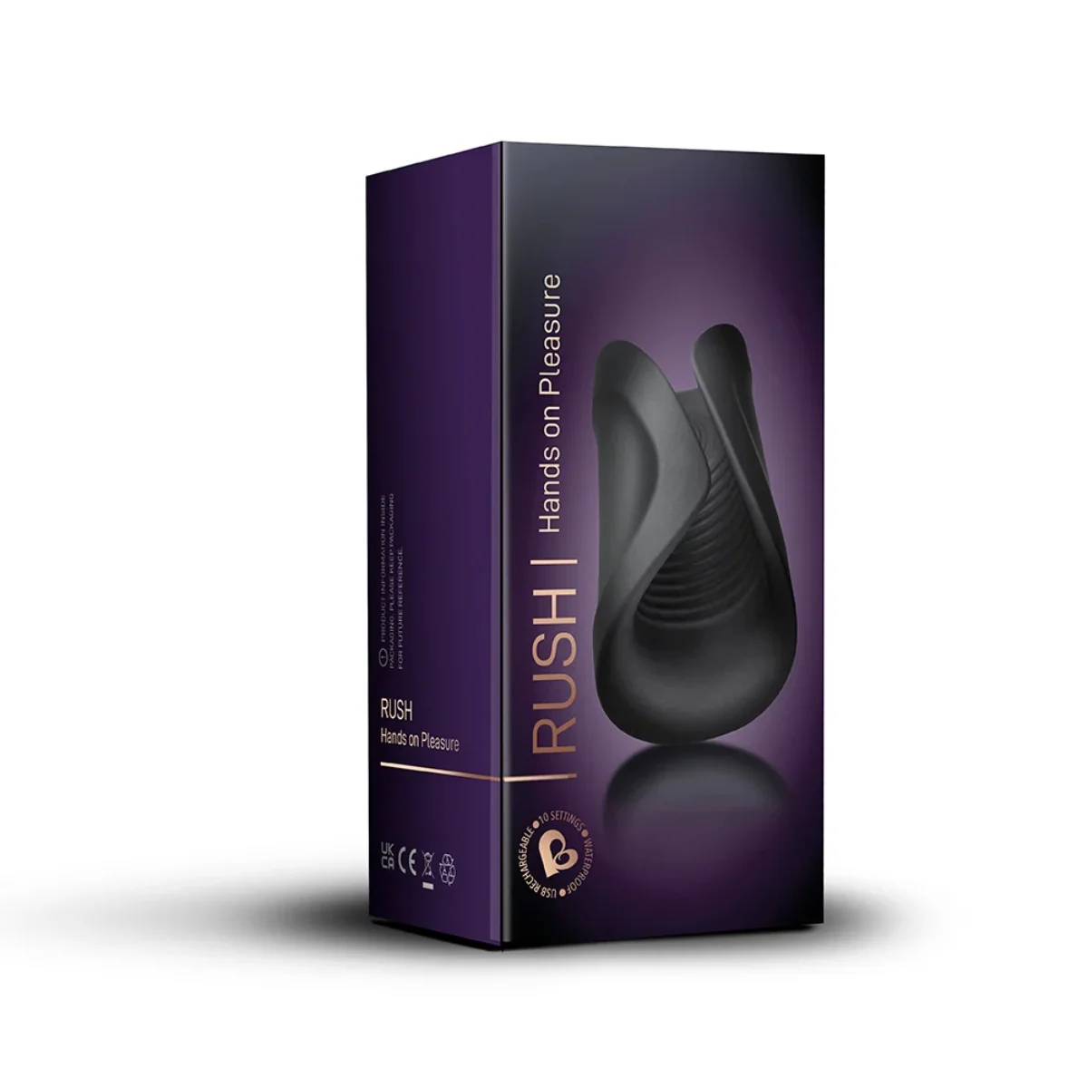 Rocks Off Rush Masturbator Black - Image 2