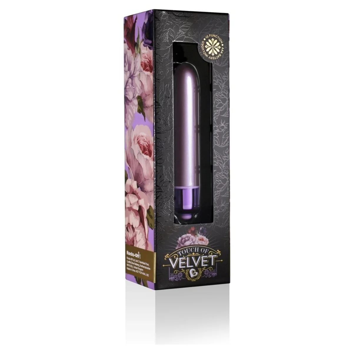 Rocks Off Touch Of Velvet Bullet Vibrator Lilac - Image 2