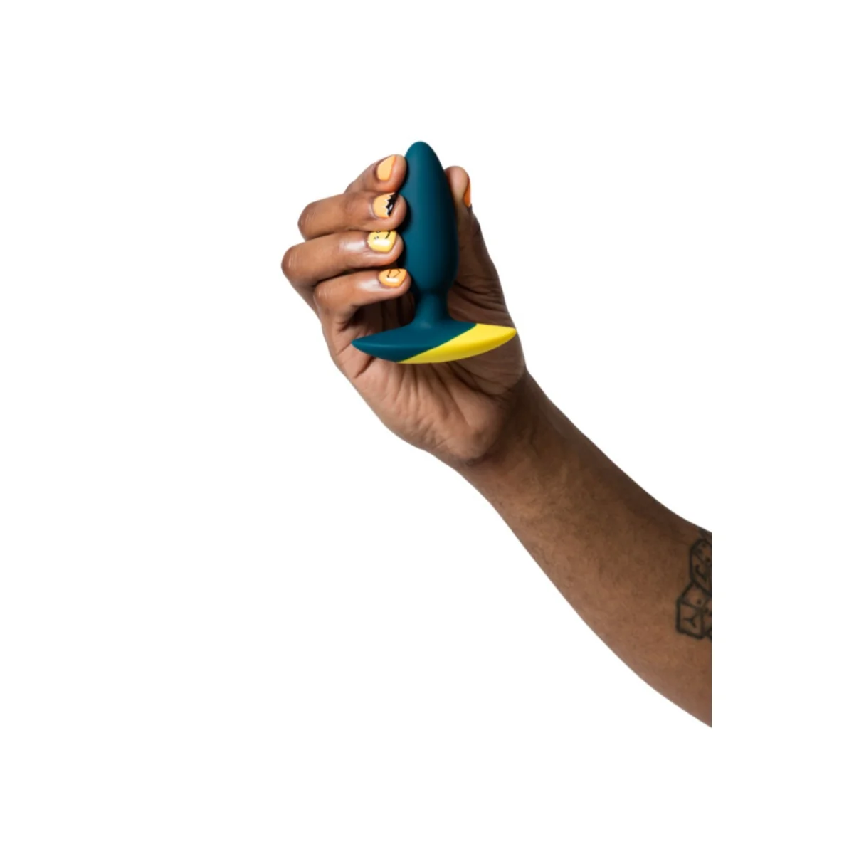 ROMP Bass Vibrating Butt Plug Blue - Image 5