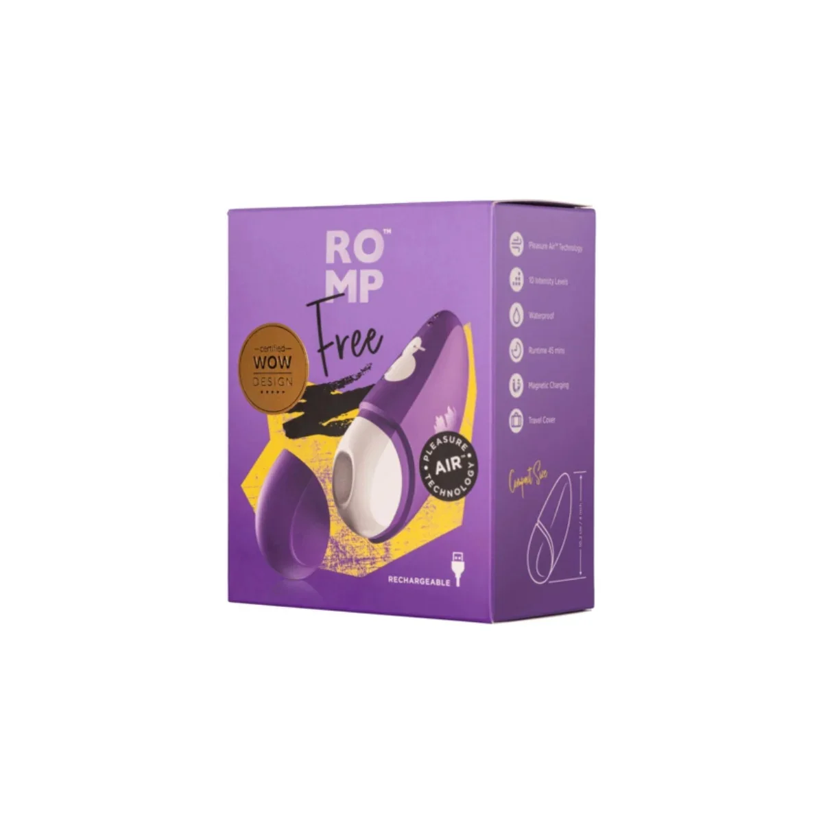 ROMP Free Clitoral Vibrator Purple - Image 2