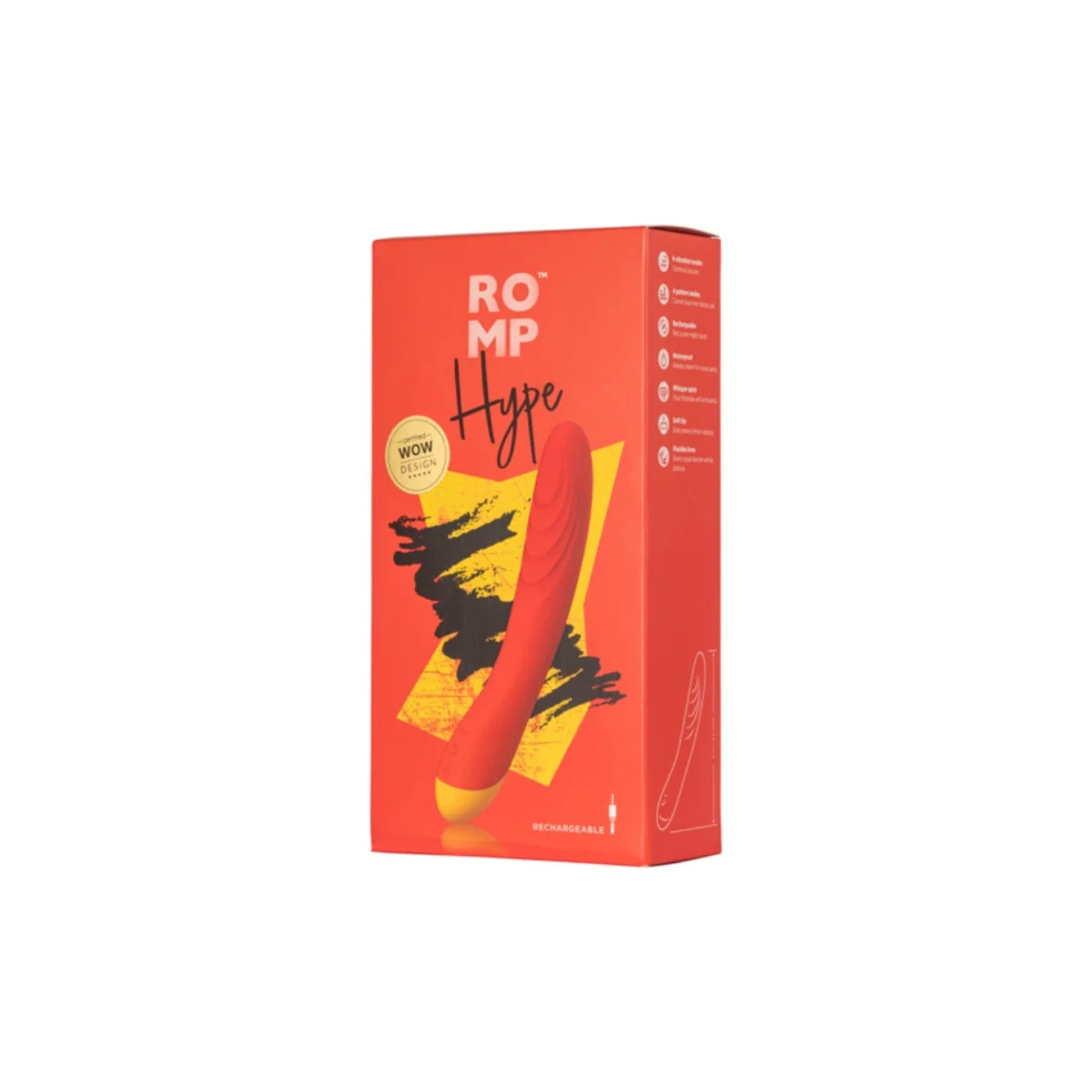 ROMP Hype G-Spot Vibrator Red - Image 10