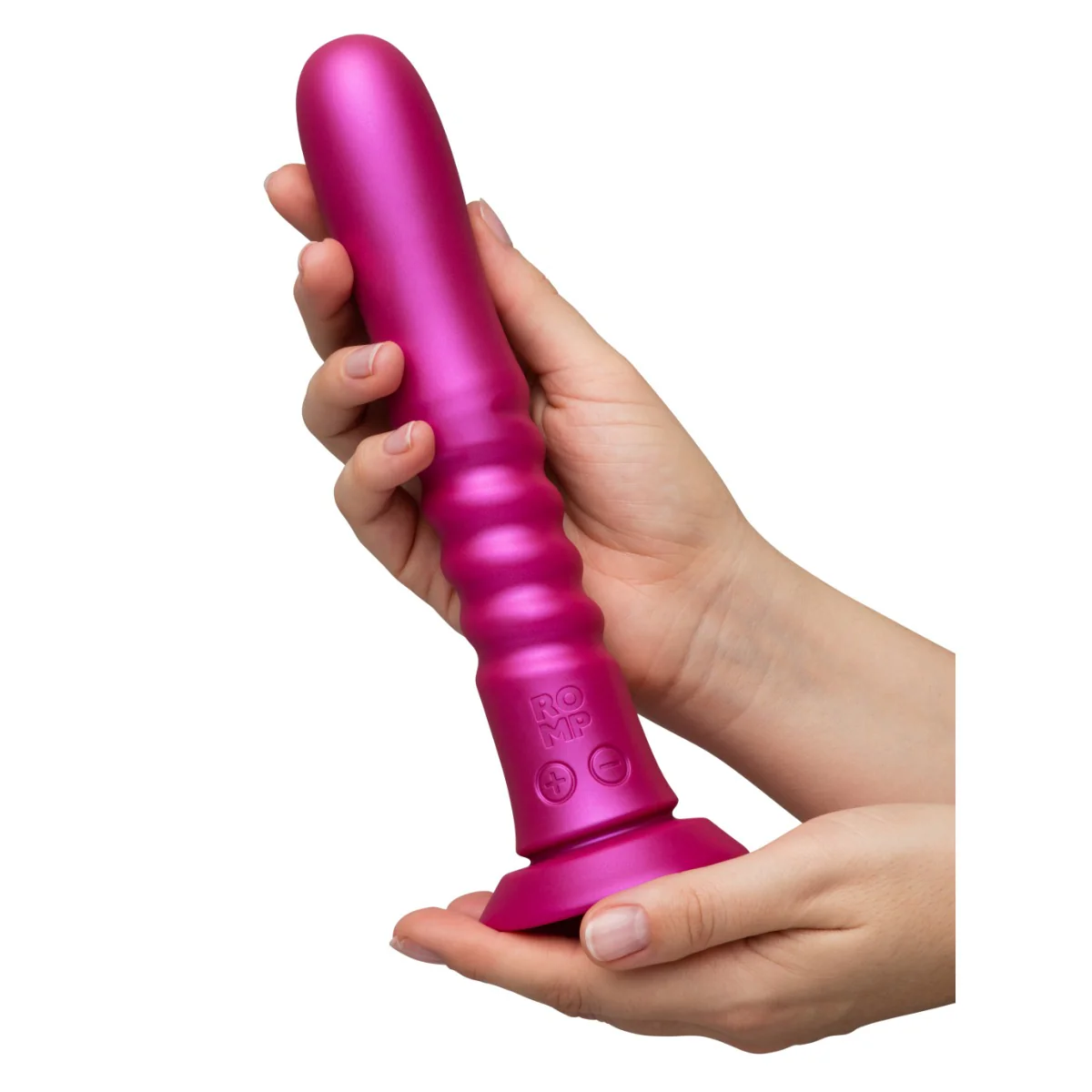 ROMP Jiggle Thrusting Vibrator Pink - Image 5