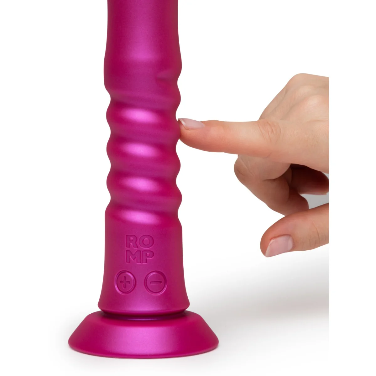 ROMP Jiggle Thrusting Vibrator Pink - Image 7