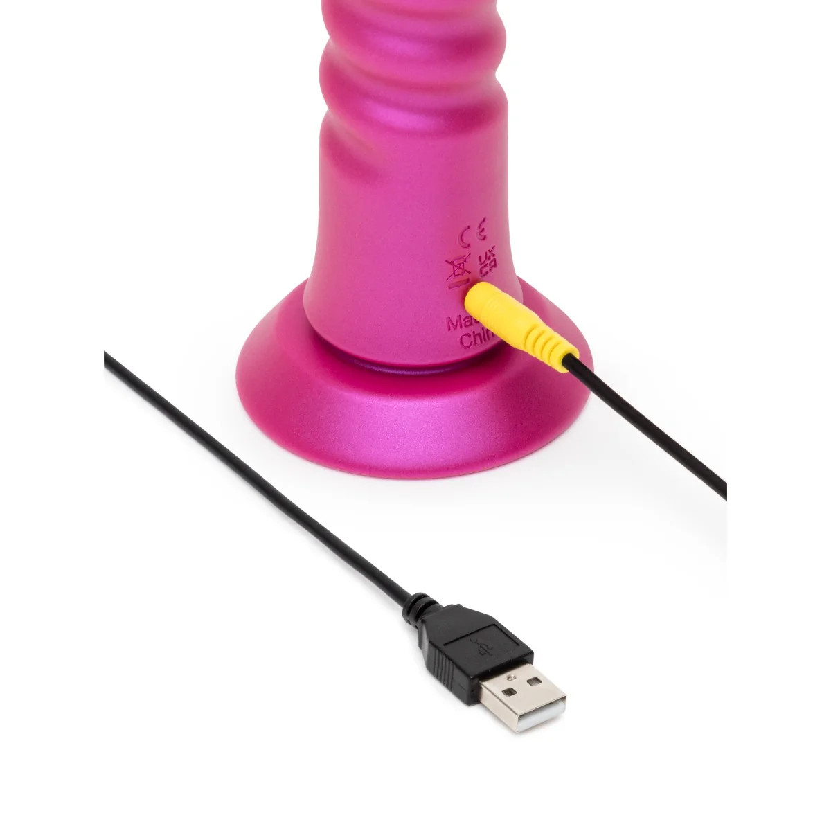 ROMP Jiggle Thrusting Vibrator Pink - Image 8
