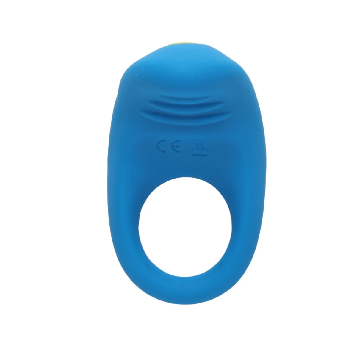 ROMP Juke Vibrating Cock Ring Blue - Image 3